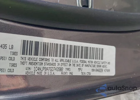 2016 Jeep Patriot Sport from USA, damaged, VIN 1C4NJPBA7GD743582